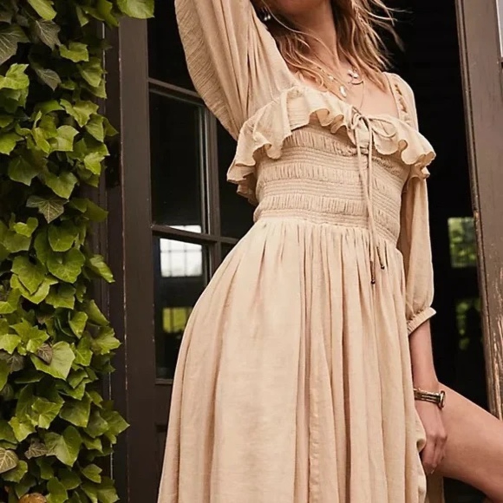Free People Oasis Midi Dress